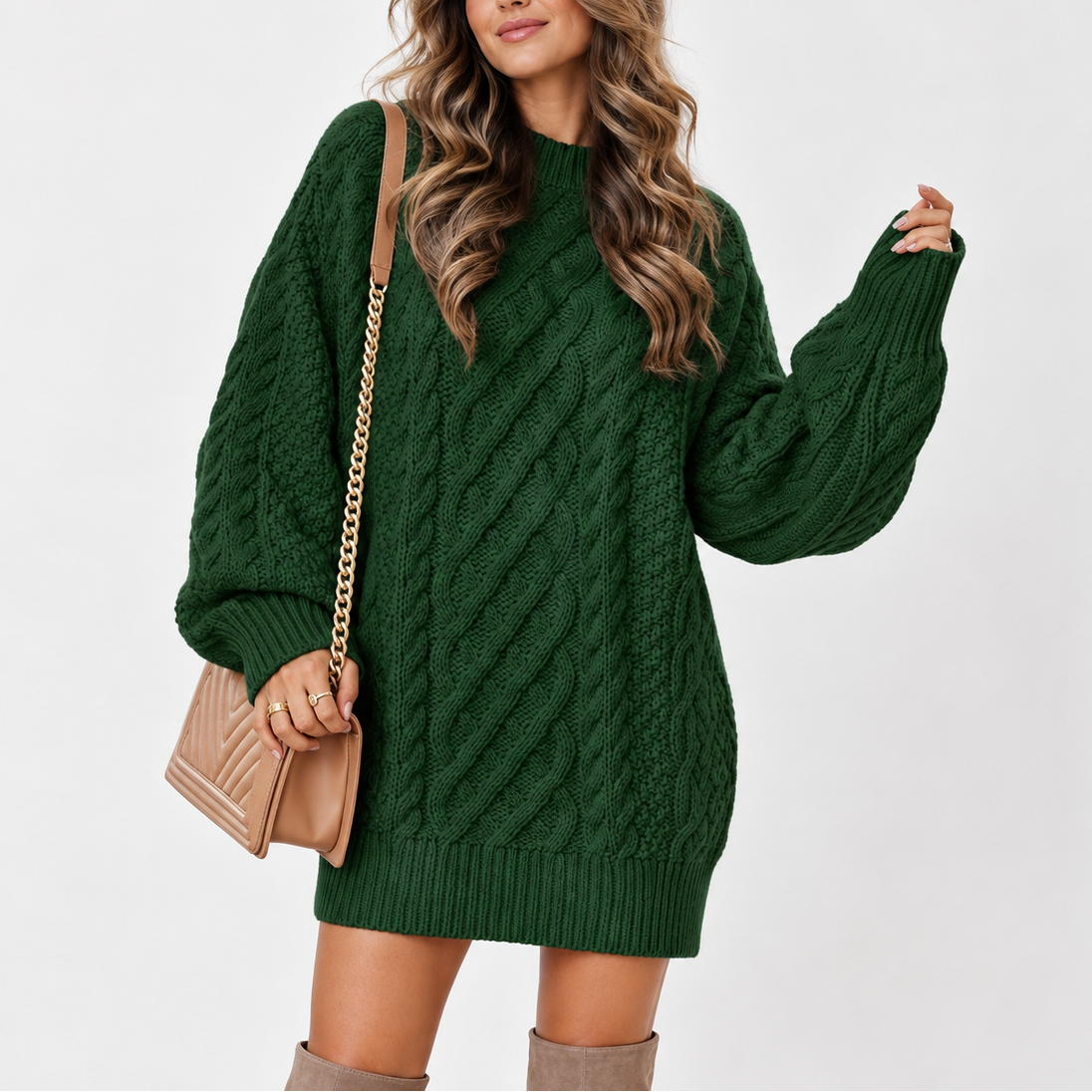 Oversized Cable Knit