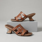 Bianca Leather Heels