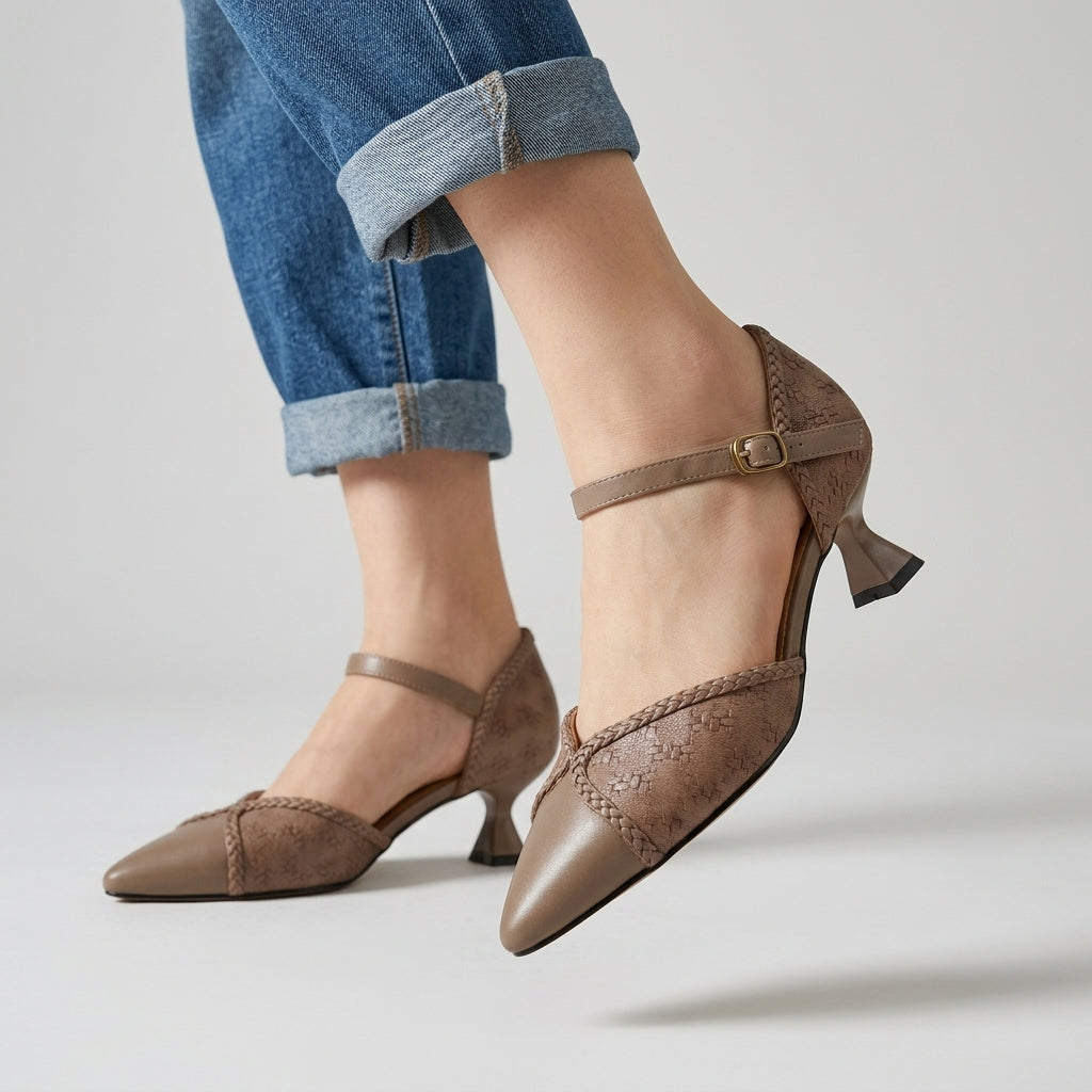 Elise D'Orsay Kitten Heels