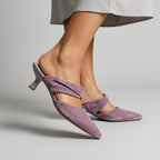 Selene Suede Mules