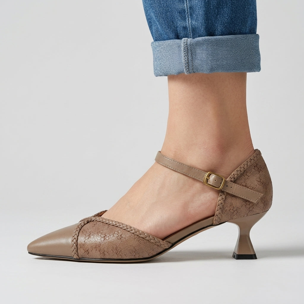 Elise D'Orsay Kitten Heels
