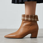 Presley Leather Mid Boots