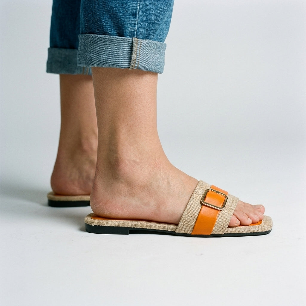 Mara Buckle Slides