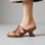 Bianca Leather Heels