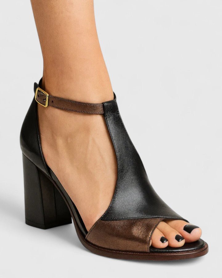 Nora T-Strap Heels