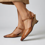 Lana T-Strap Wedges