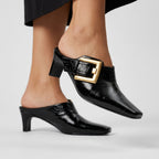 Vera Buckle Mules