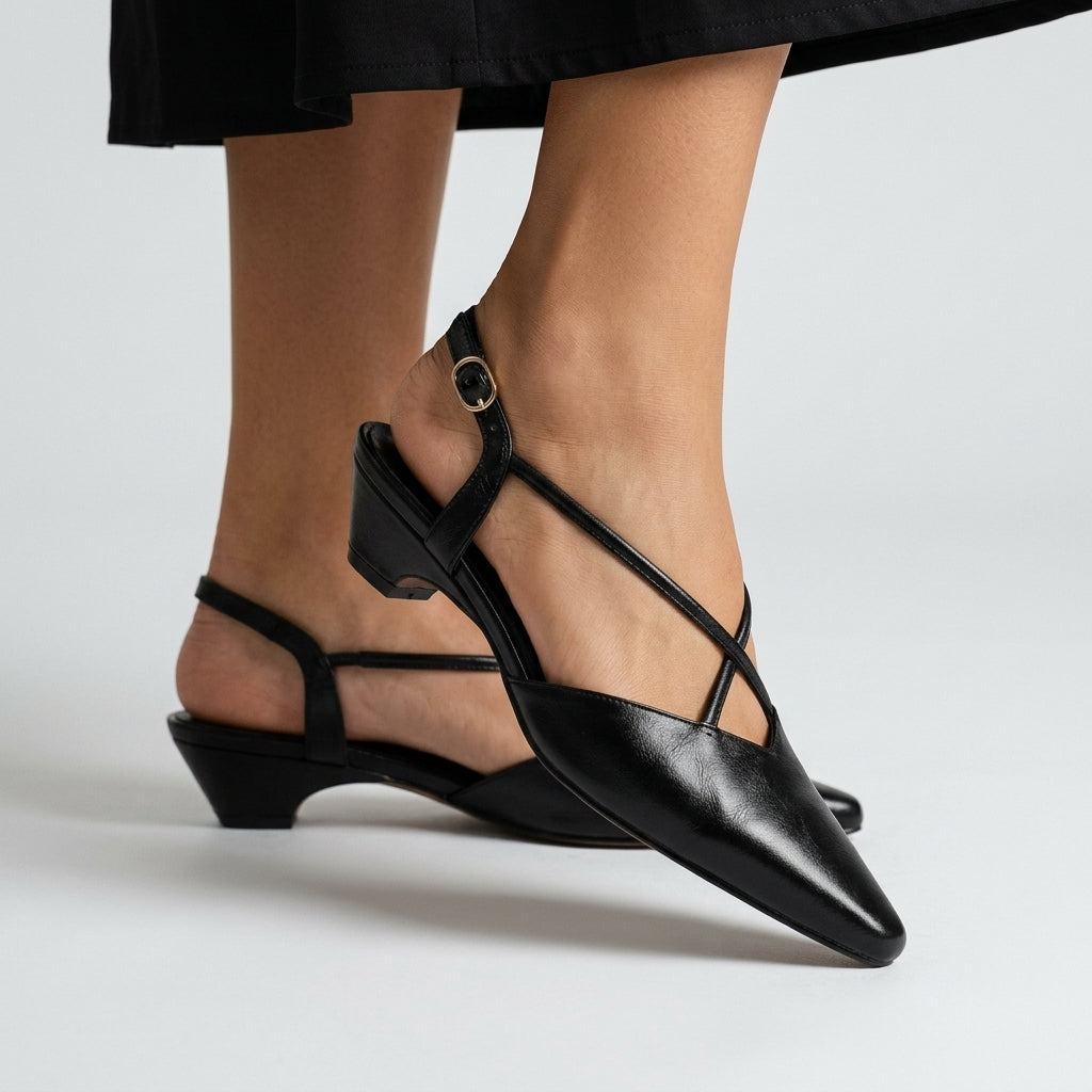 Leah Pointed Slingbacks
