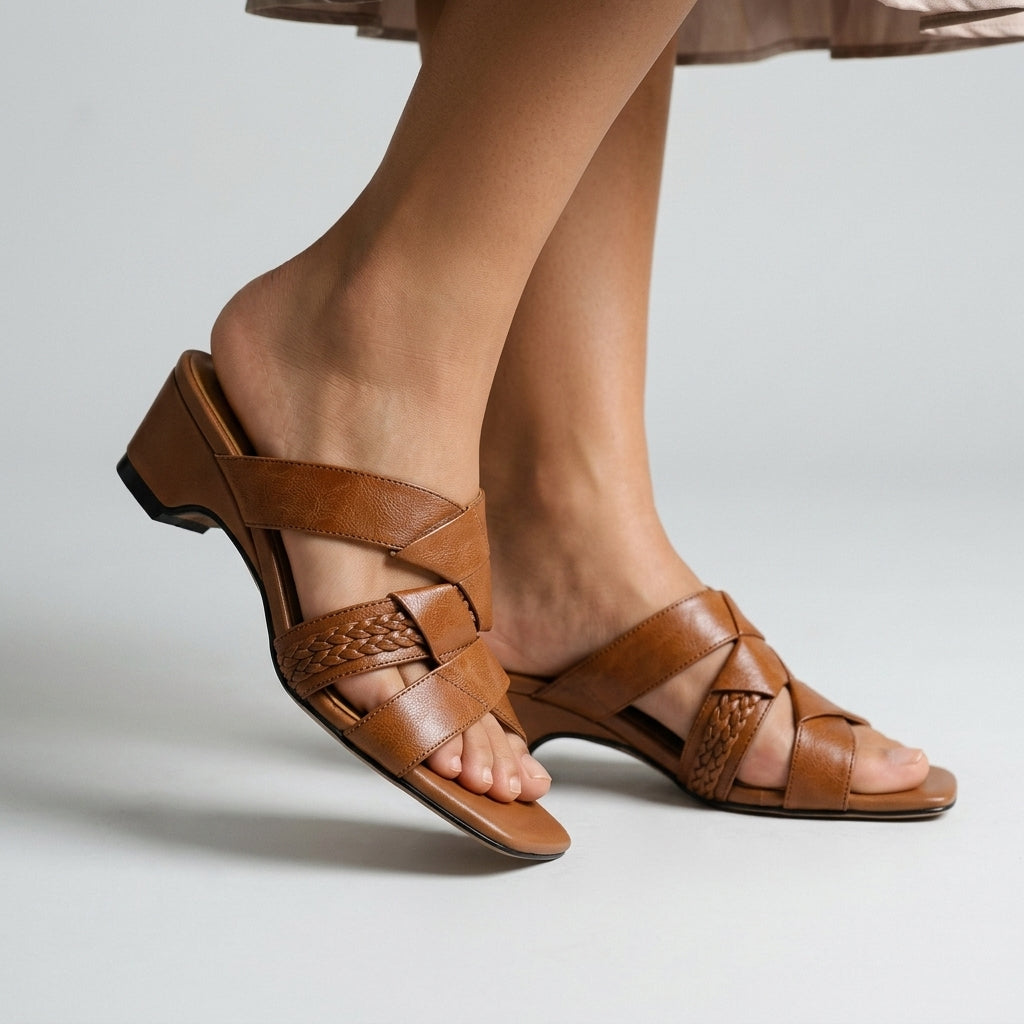 Mara Strappy Block Sandals
