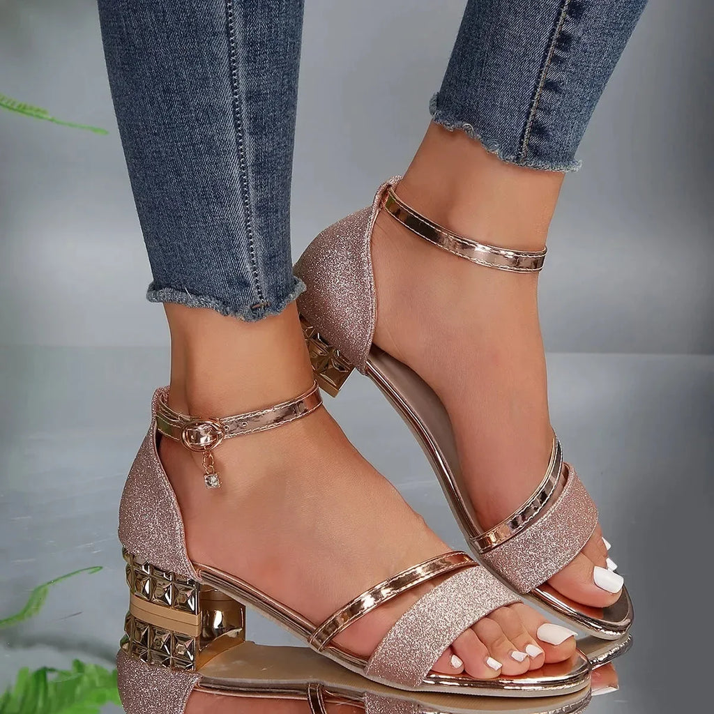Olivia Block Heel Sandals