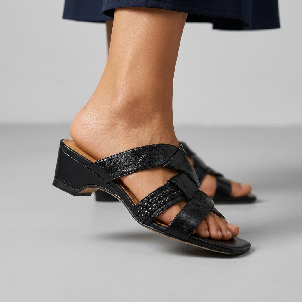 Mara Strappy Block Sandals