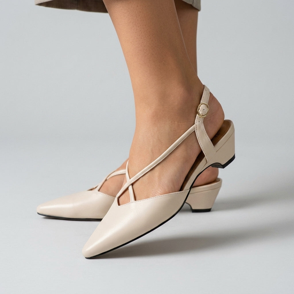Leah Pointed Slingbacks