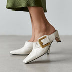 Vera Buckle Mules