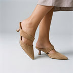 Selene Suede Mules