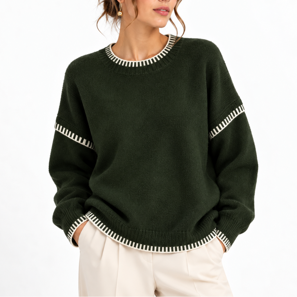 Chunky Boat Neck Sweater