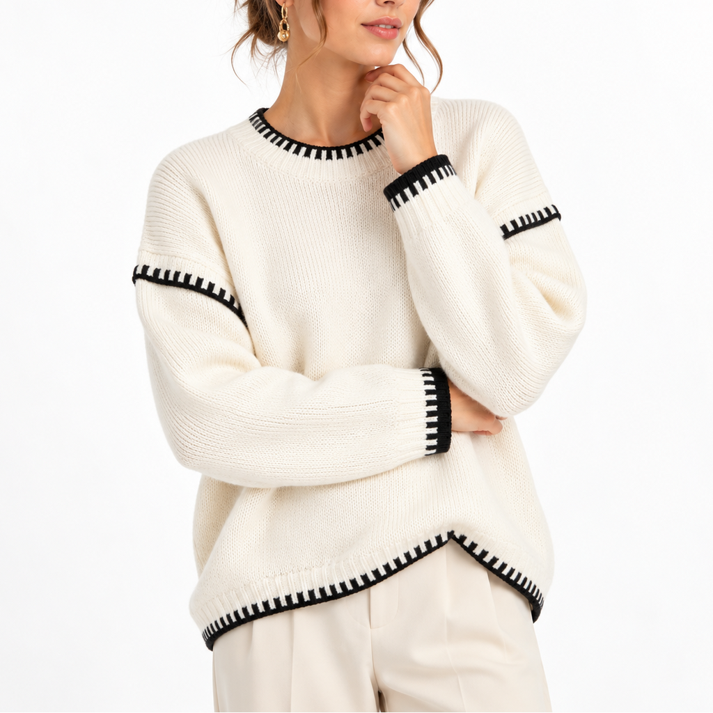 Chunky Boat Neck Sweater