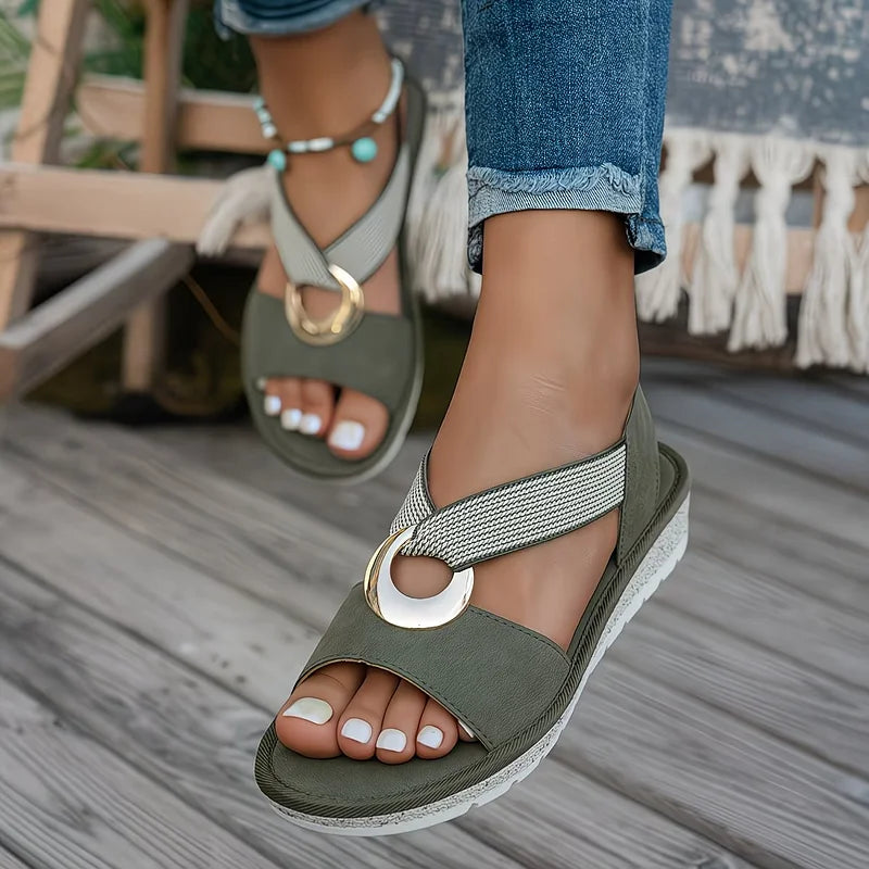 Marlenia Flat Sandals