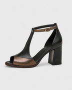 Nora T-Strap Heels