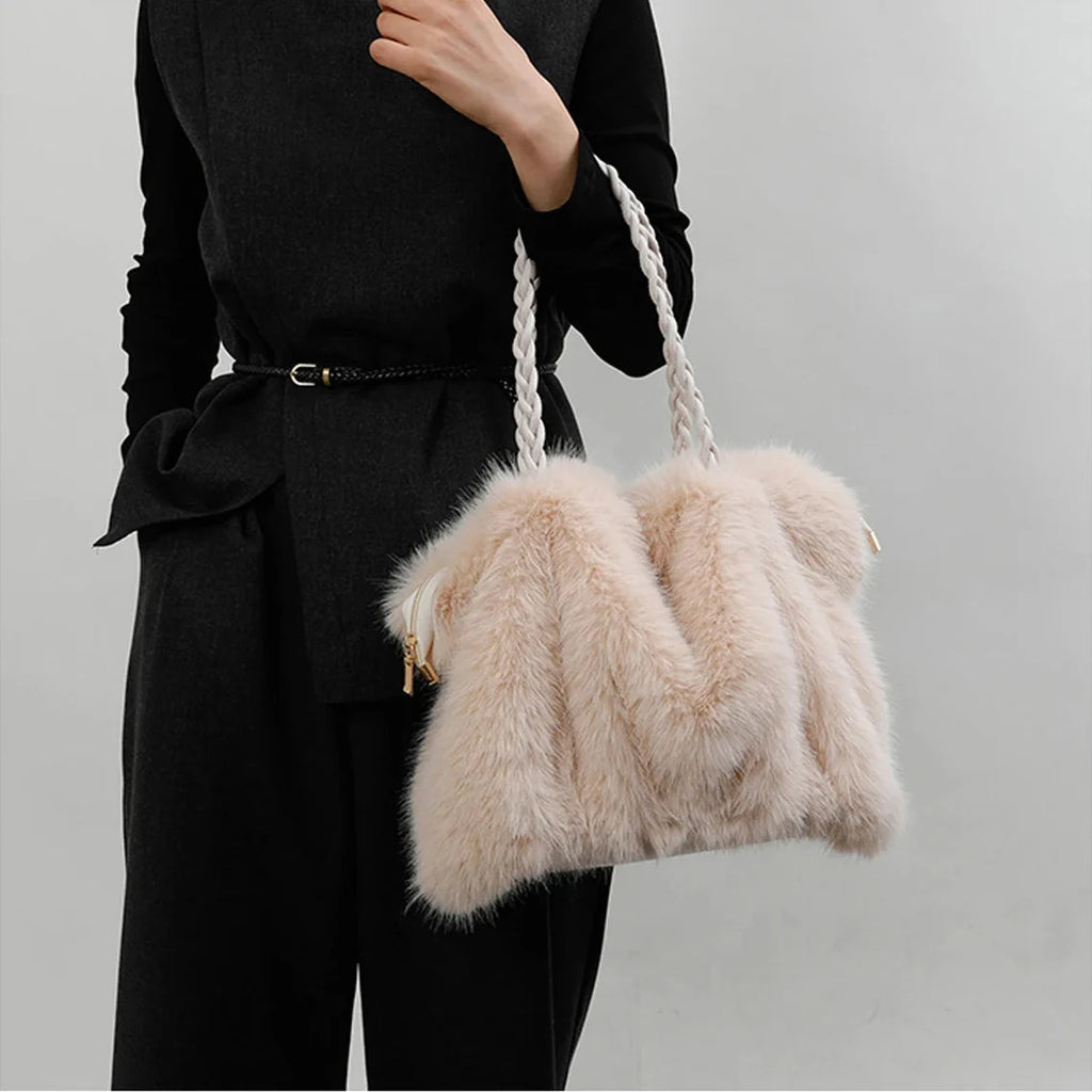 Melanie Fur Tote