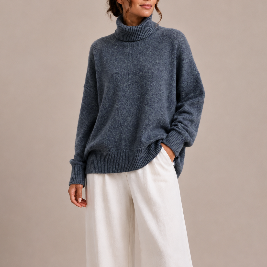 Oversized Turtleneck Sweater