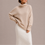 Oversized Turtleneck Sweater