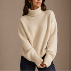 Relaxed Turtleneck Sweater