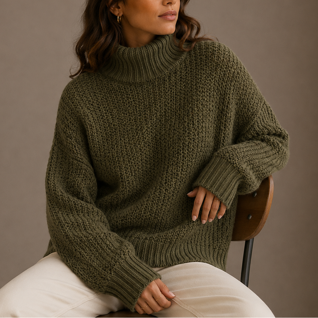 Chunky Turtleneck Sweater