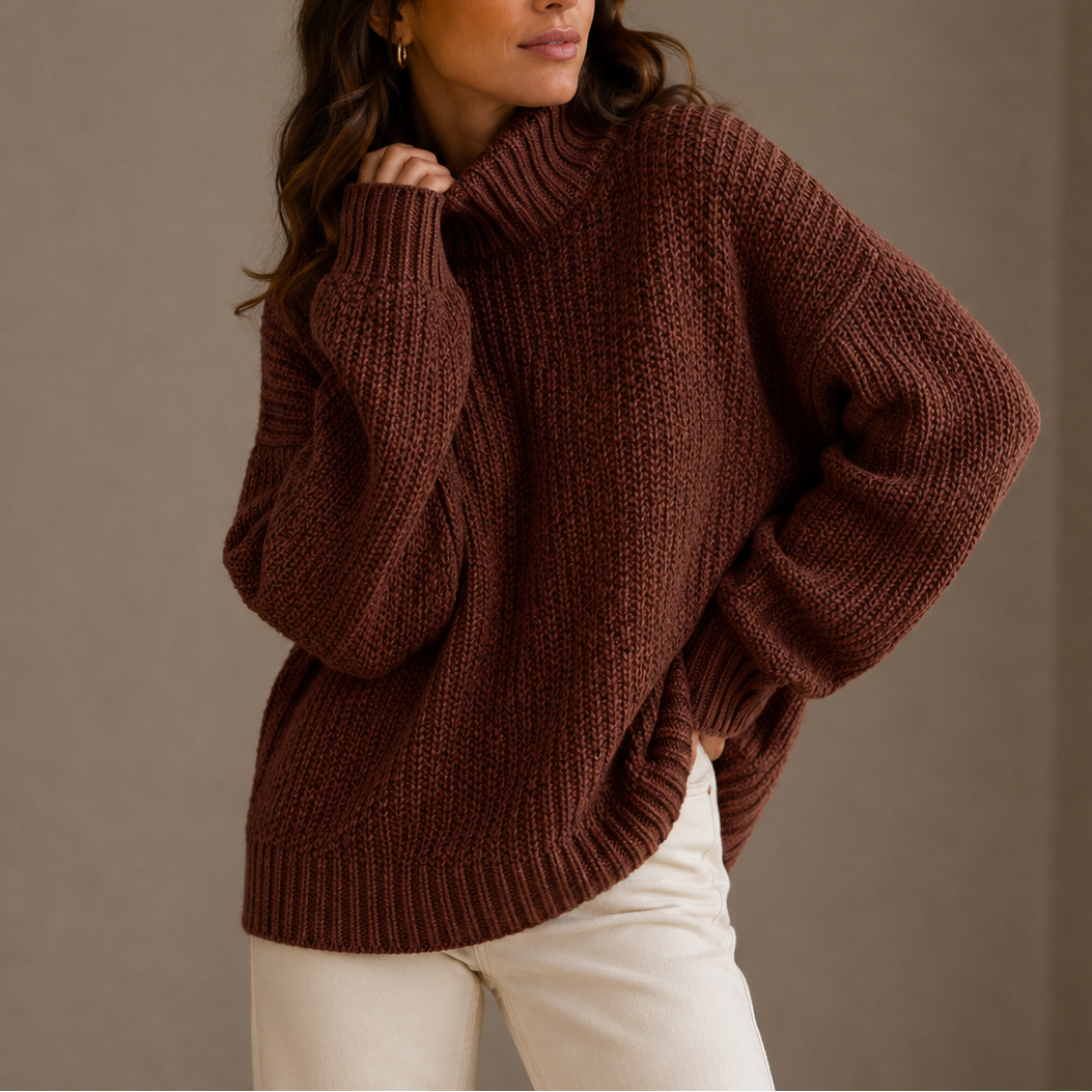 Chunky Turtleneck Sweater