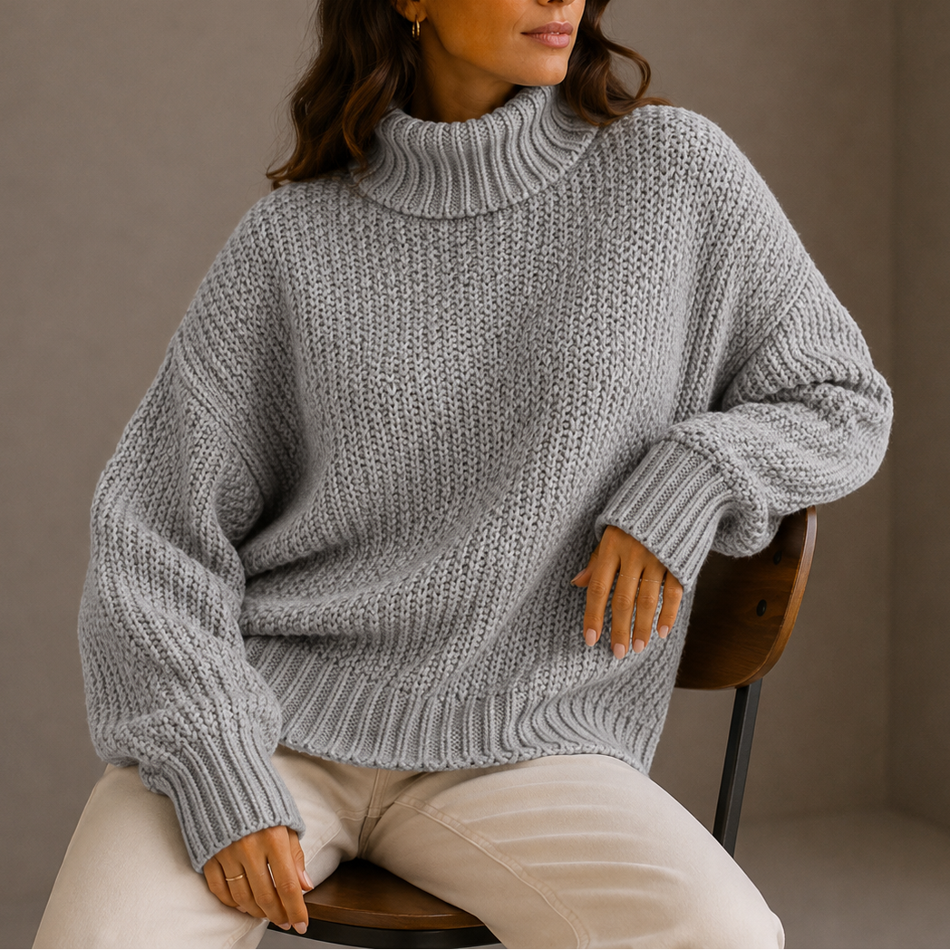 Chunky Turtleneck Sweater