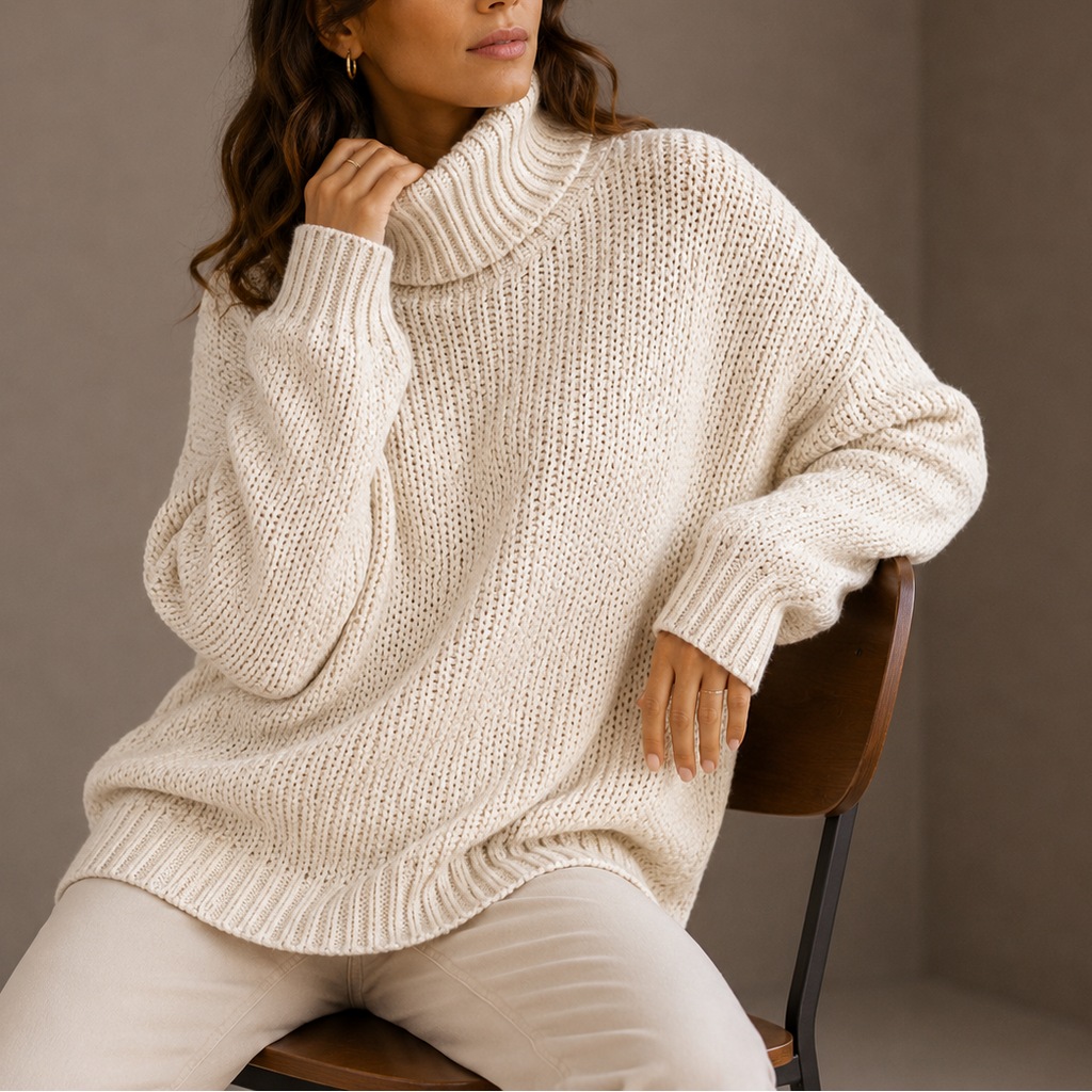 Chunky Turtleneck Sweater