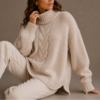 Cable Knit Turtleneck
