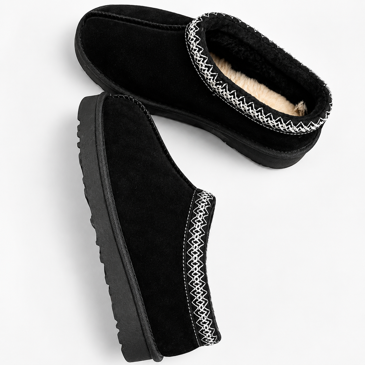 Cozy Fur-Lined Slippers