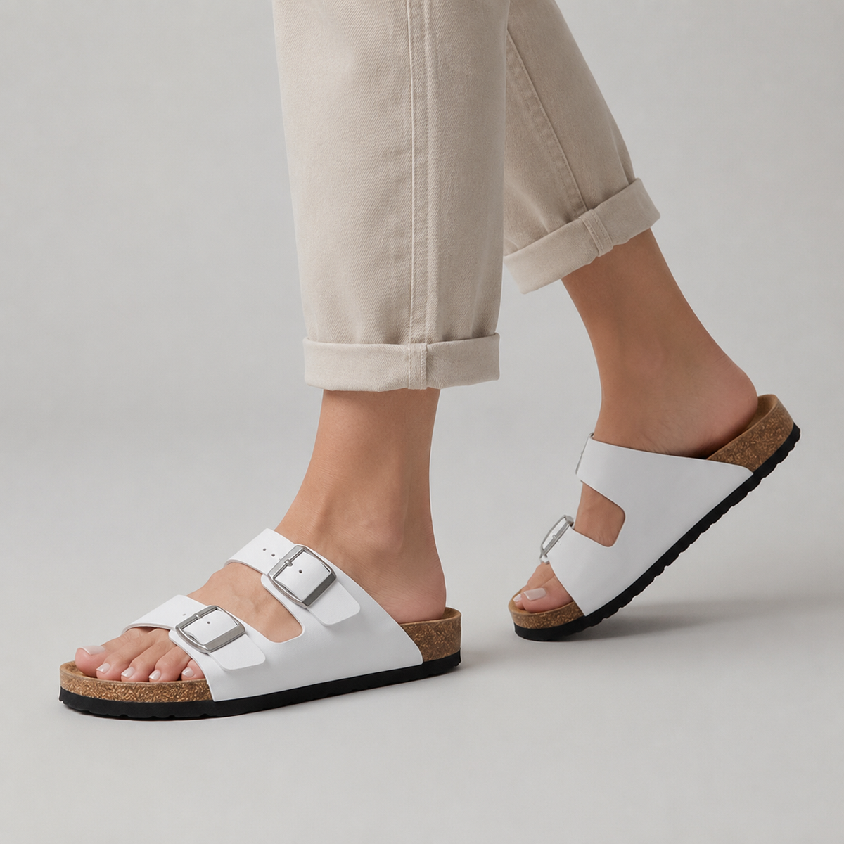 Double Strap Comfort Sandals