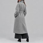 Belted Wrap Wool Coat