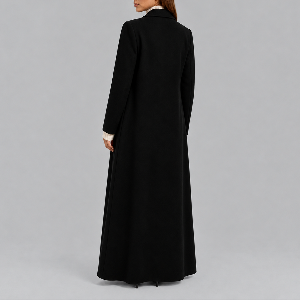 Double-Breasted Long Coat