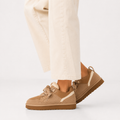 Suede Platform Sneakers