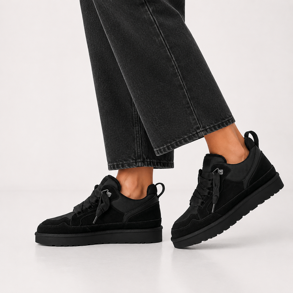 Suede Platform Sneakers