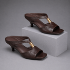 Celeste Kitten Heel Mules