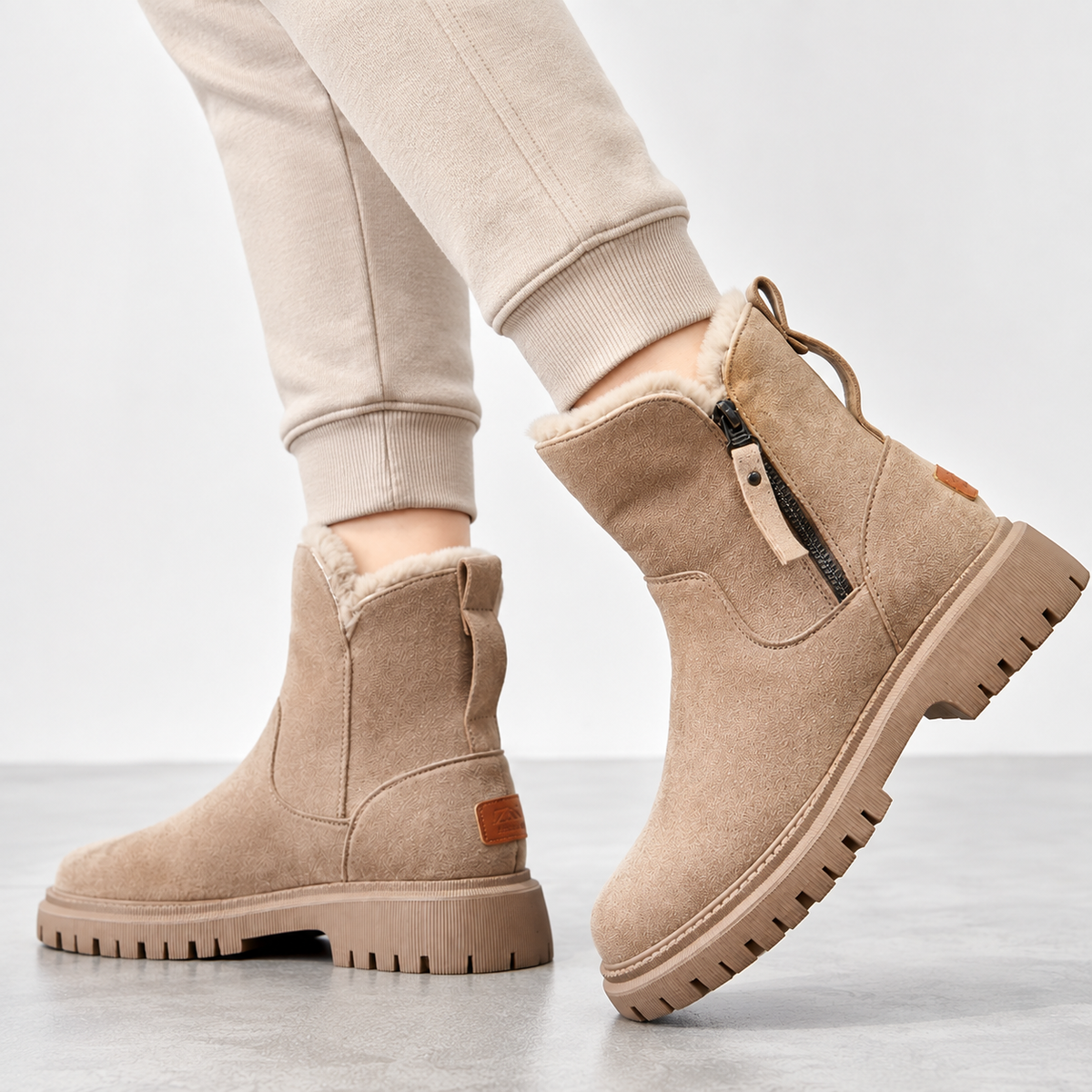 Cozy Chunky Ankle Boots