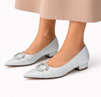 Satin Bridal Flats