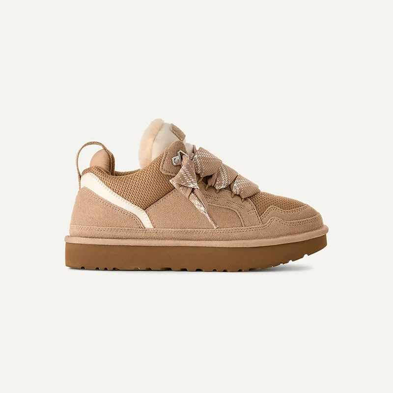 Suede Platform Sneakers