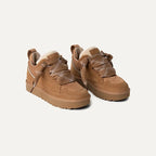 Suede Platform Sneakers