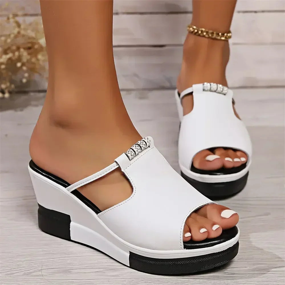 Emma Wedge Sandals