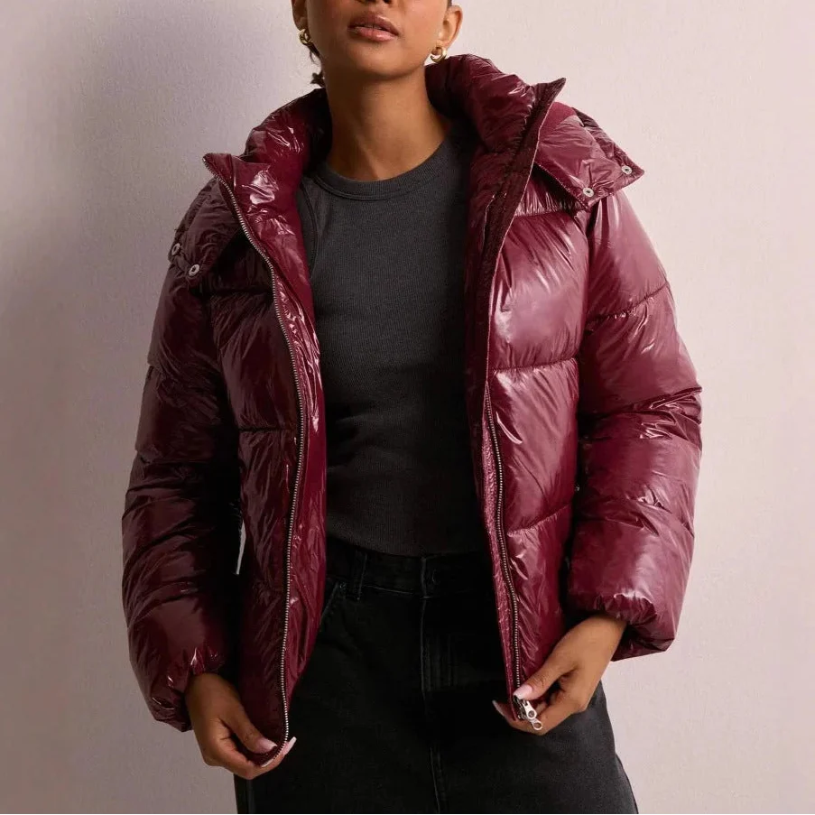 Hooded Quilted Puffer Coat