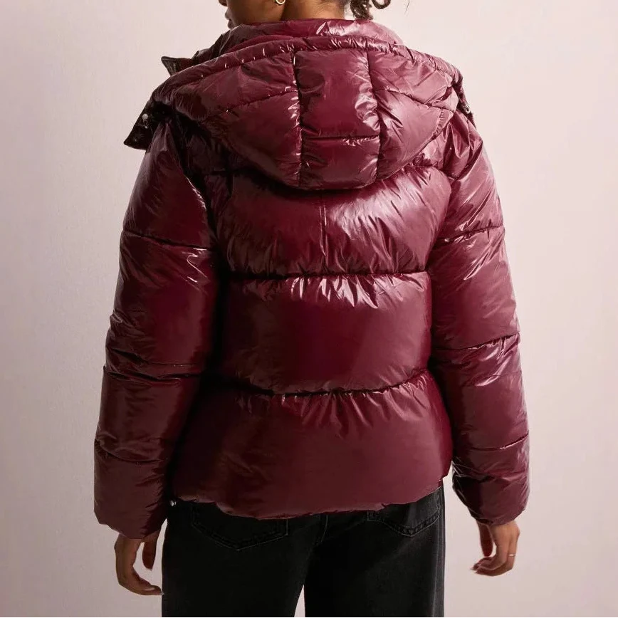Hooded Quilted Puffer Coat