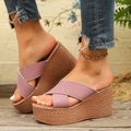 Jess Platform Wedge Sandals