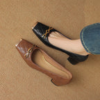 Penelope Block Heel Pumps