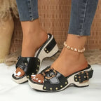 Stassi Platform Mules