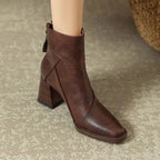 Adeline Leather Boots