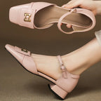 Bella Block Heel Pumps